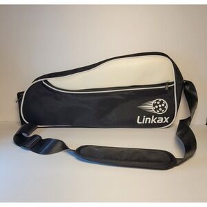 Linkax Pickleball Bag Portable Racquet Carrier Black‎ White Sport Accessory